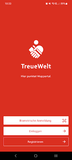 Android application TreueWelt Wuppertal screenshort