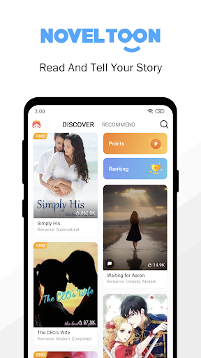 NovelToon - Read and Tell Stories in Indonesia 1.3.7 APK screenshots 1