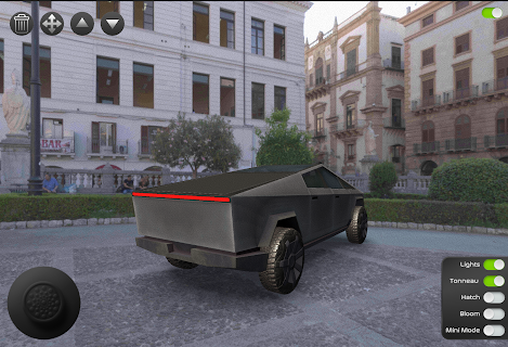 AR Cybertruck