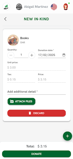 In-Kind Impact Donors