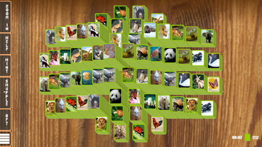 Mahjong Animal Tiles: Solitaire with Fauna Pics apkpoly screenshots 7