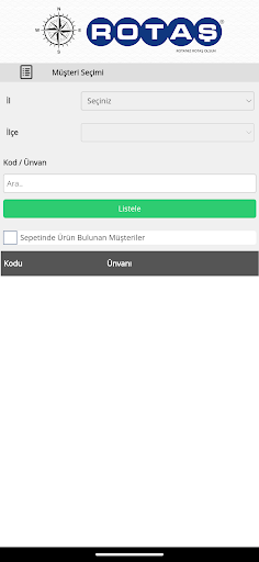 Rotaş Rulman B2B Screen 2