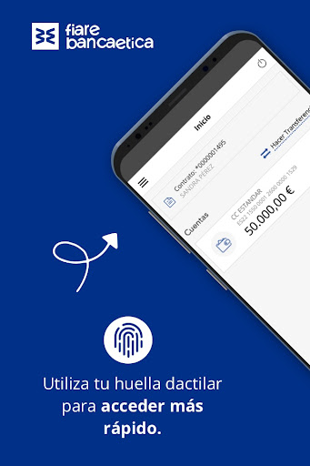Android application Fiare Banca Etica screenshort