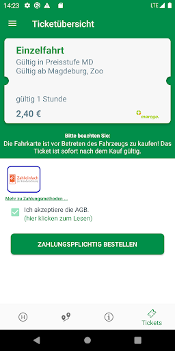 easy.GO - For bus, train & Co. Screenshot 2 - AppWisp.com