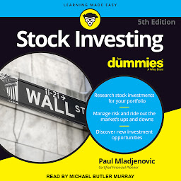 Icon image Stock Investing For Dummies: 5th Edition