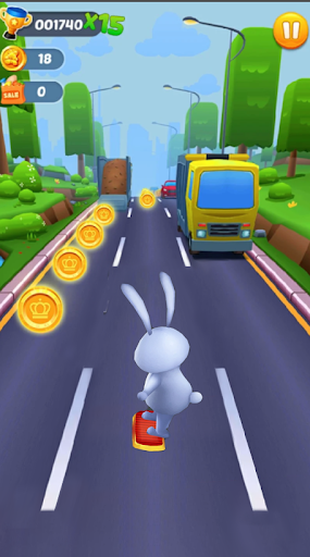 Subway Pets Runner Cat Screen 3