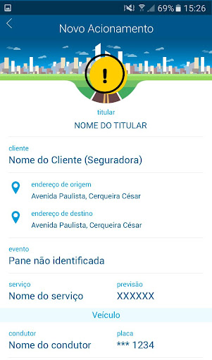 Android application Juvo Prestador screenshort