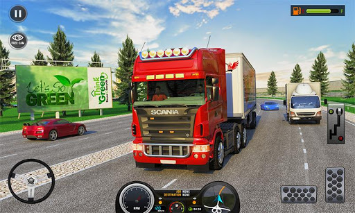 Euro Truck Driving Simulator Transport Truck Games  screenshots 1