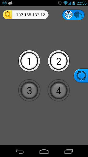 Droid2Droid Controller Screen 3