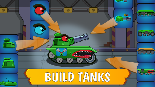 TankCraft: tank battle APK-MOD(Unlimited Money Download) screenshots 1
