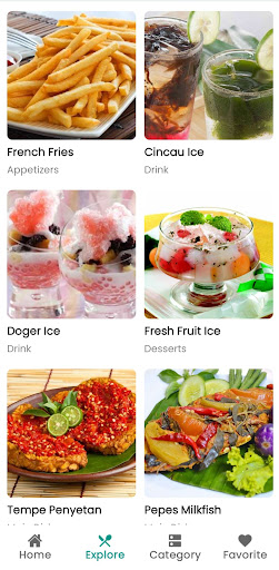 Recipes Book Screen 3