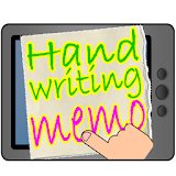 Handwritten notes Memo for Tab icon