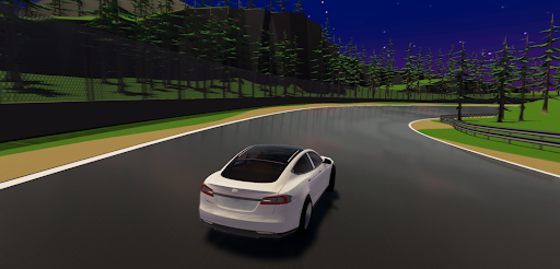 Tesla Model S Drift Simulator Screen 2