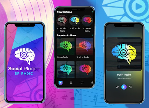Android application SP Radio by Social Plugger screenshort