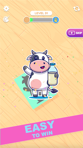 Paper Fold - Pictures Puzzle