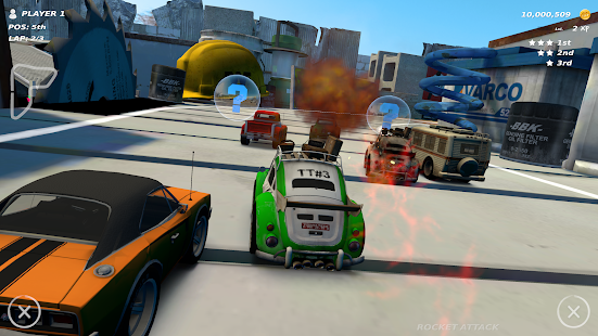 Tabletop Racing: Screenshot Wereldtour