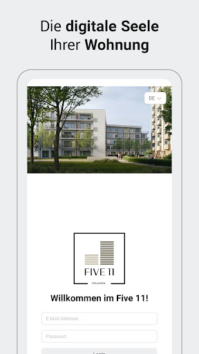 Android application FIVE11 screenshort
