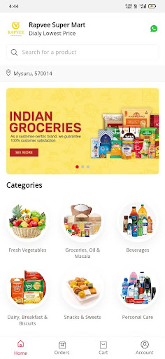Rapvee Store Screen 3