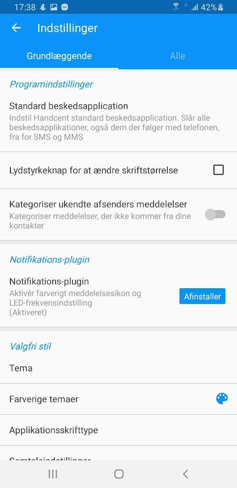 Handcent Next SMS Danish Languのおすすめ画像5