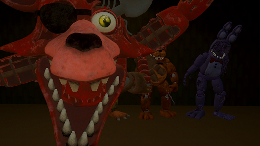 Withered Foxy Jumpscare 