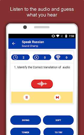 Screenshot of Learn Russian Language Offline
