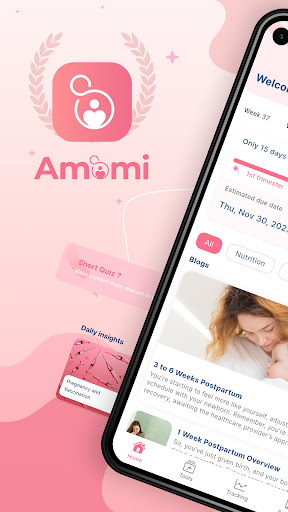 Android application Amomi screenshort