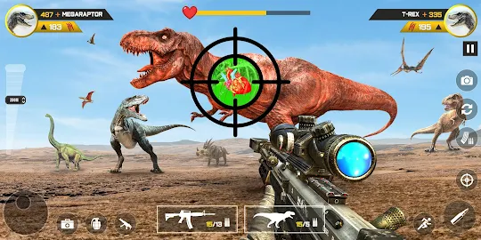 dinosaurio 3D Tiroteo Juegos
