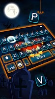 screenshot of Halloween Pumpkins Keyboard Ba