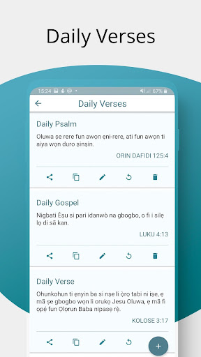 Yoruba Bible and English KJV Screen 3