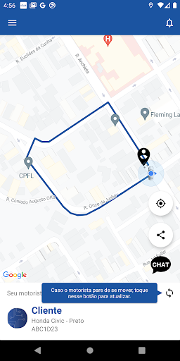 Driver16 passageiro Screen 3