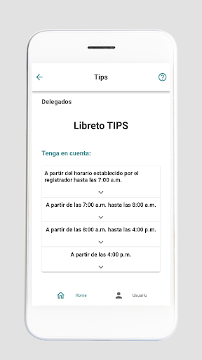 Gestión y Control de Puestos Screen 2
