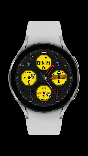 Pars Hitit Hybrid Watch Face