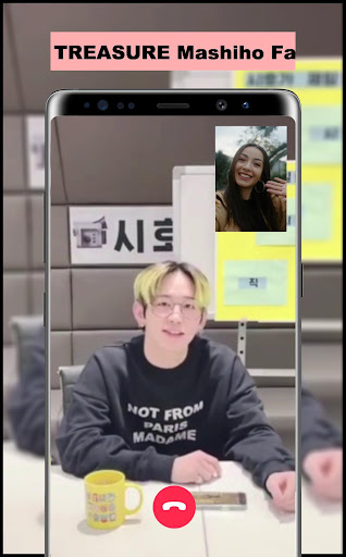 TREASURE Mashiho Fake Call Screen 2