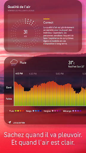 AccuWeather: Satellite Météo Screenshot 4