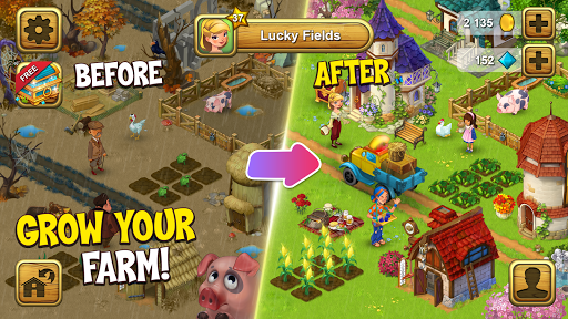 Farm games offline: Village farming games screenshots 11