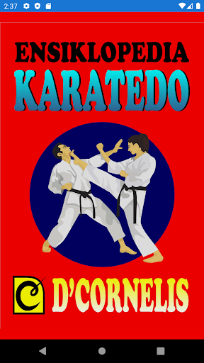 Android application Ensiklopedia Karate screenshort