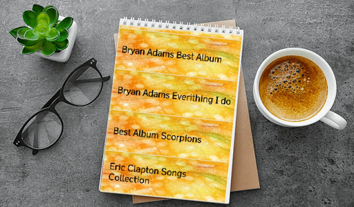 Android application The Bryan Adams Songs Mp3 screenshort