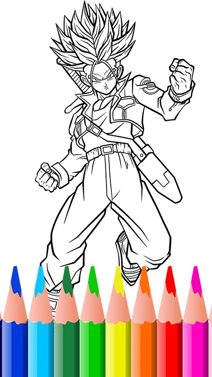 Download do APK de Livro de colorir Goku DBZ para Android