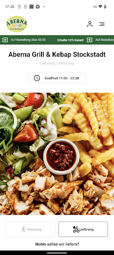 Android application Aberna Grill und Kebap screenshort