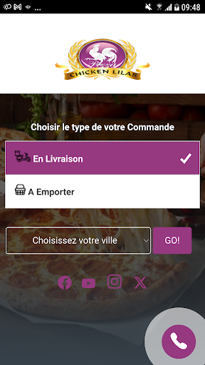 Android application Chicken Lilas screenshort