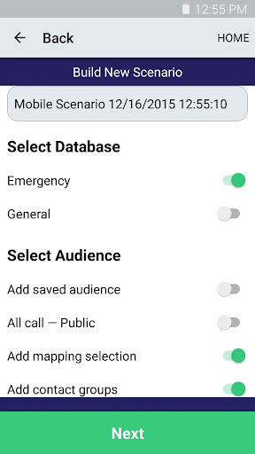 CodeRED Launcher Screen 2