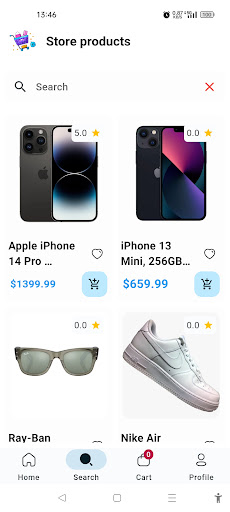 Android application Shop Smart screenshort