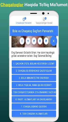 Chaqaloq Parvarishi va Chaqaloqlar ULg'ayishi 4.4.2 screenshots 2