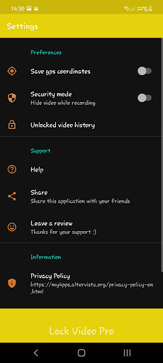 Lock Video Screenshot