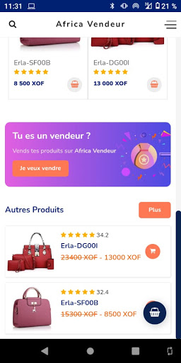 AFRICA VENDEUR Screen 3
