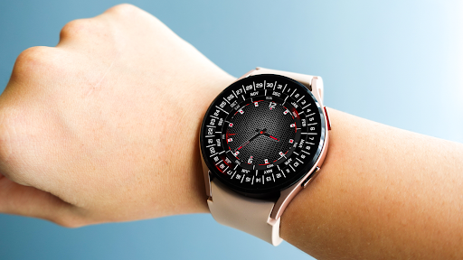 Android application N-SPORT504 Circle Analog Watch screenshort