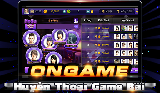 Ongame Holla (game bài)  screenshots 2