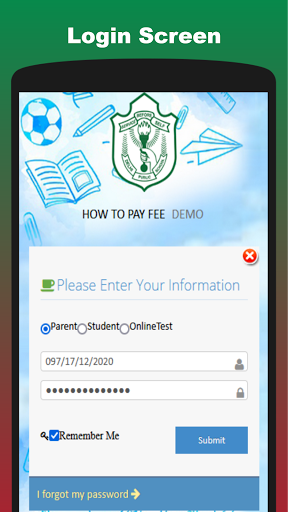 Android application Delhi Public School B.S.City screenshort