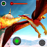 Cover Image of Descargar Flying Dragon Clash Simulator: Arqueros VS Dragones  APK
