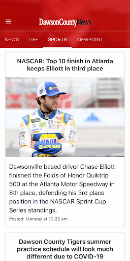 Dawson News Screen 3